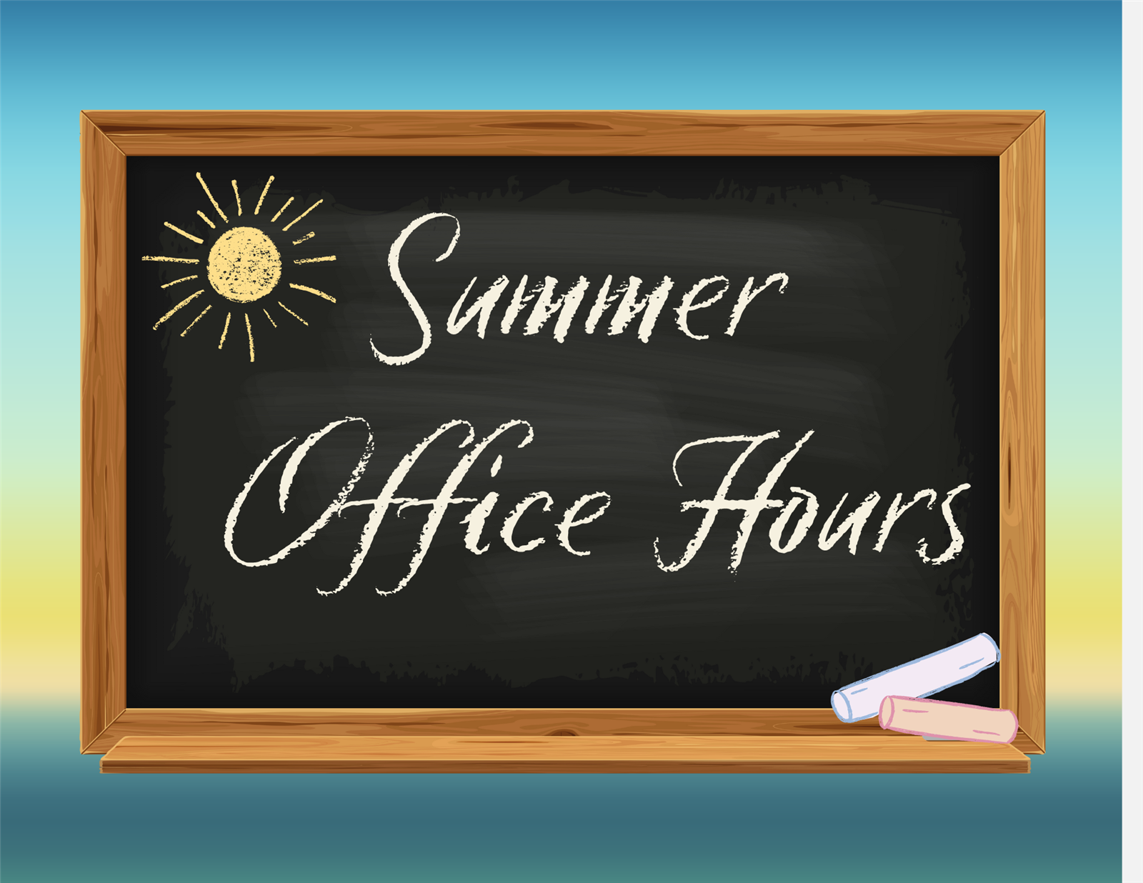  Summer Office Hours 2025
